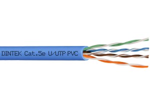 PowerPRO 4P Cat.5e U/UTP 24AWG PVC Cable - Blue